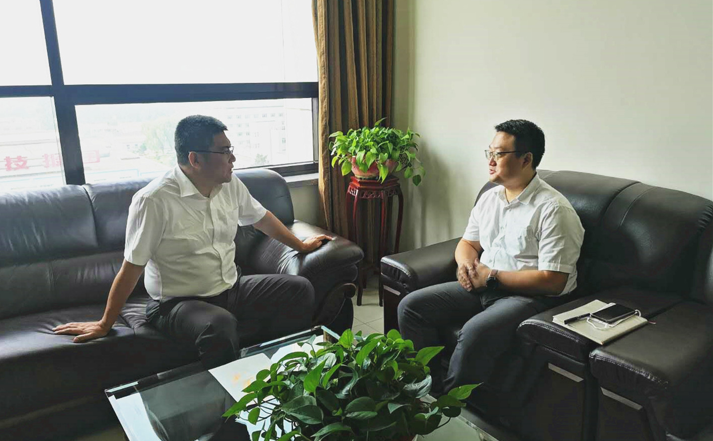 航空集團與中航發沈陽發動機設計研究所開展洽談交流